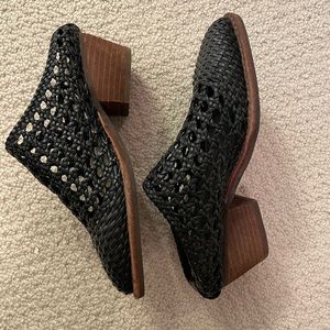 Jeffrey Campbell woven slides